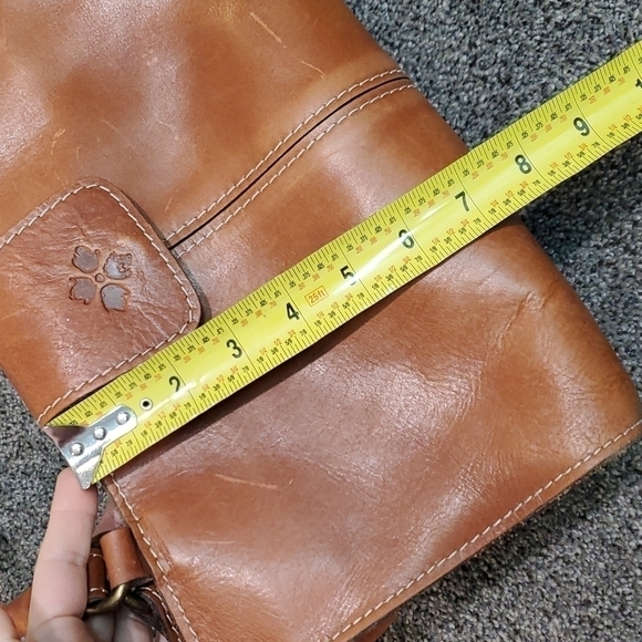 Patricia Nash Rienzo Leather Bag Satchel Tote - Picture 12 of 16